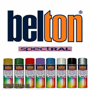 Spuitbussen Ral kleuren Belton Spectral !