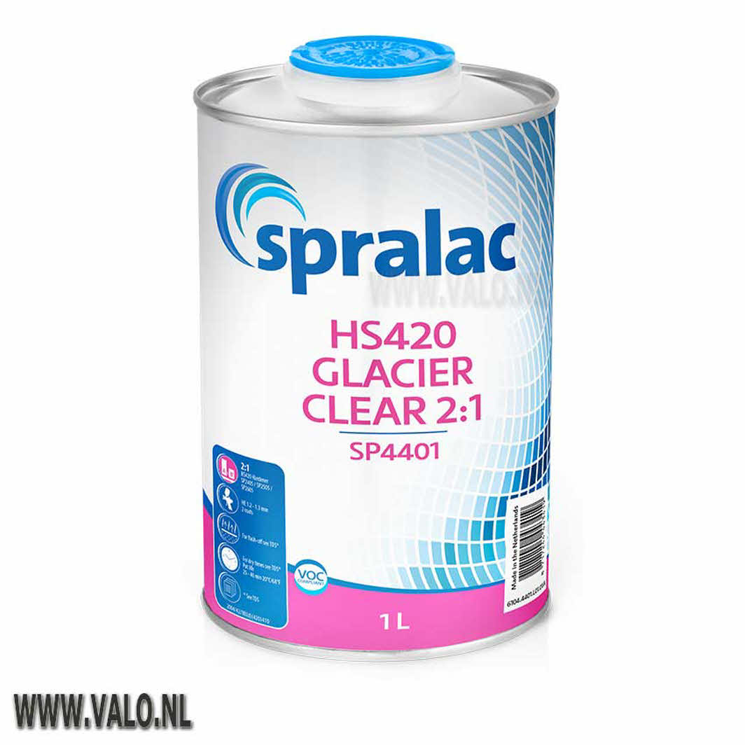 Blanke Lak Glacier Clear 1 Liter Spralac SP4401