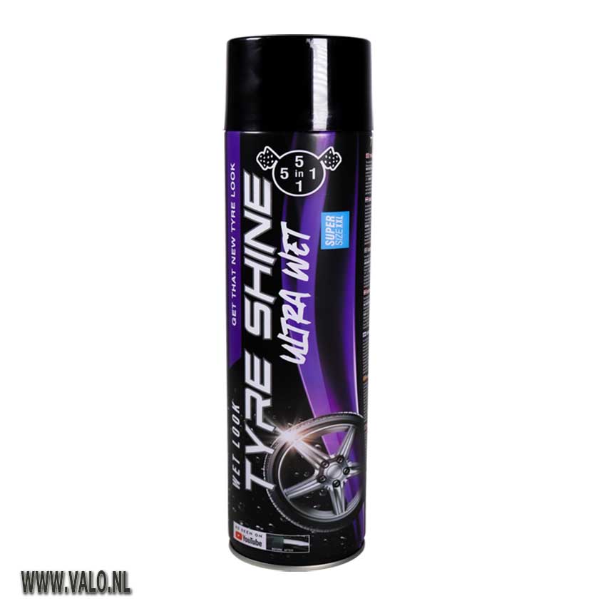 5in1 Ultra Wet Tyre Shine – Bandenzwart.