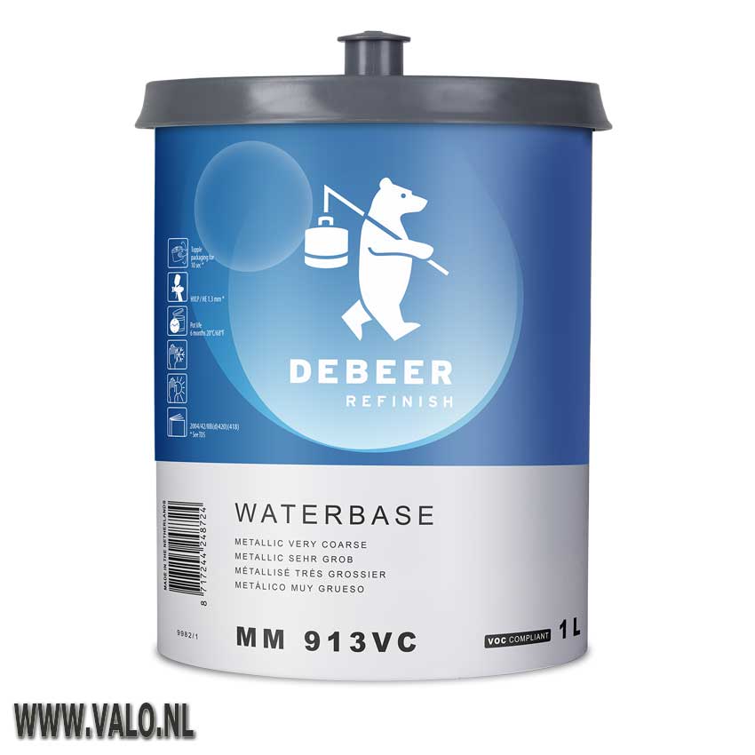 MM913VC Waterbase 900+ Metallic Very Coarse 1 Liter