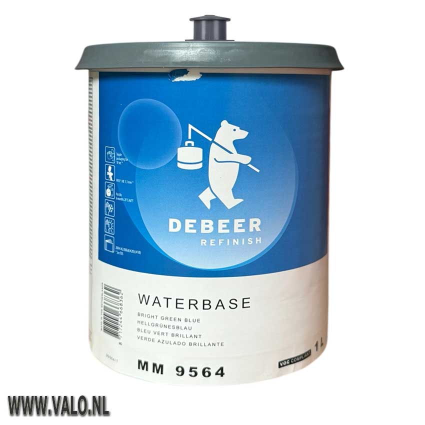 MM9564 Waterbase 900+ Bright Green Blue 1 Liter