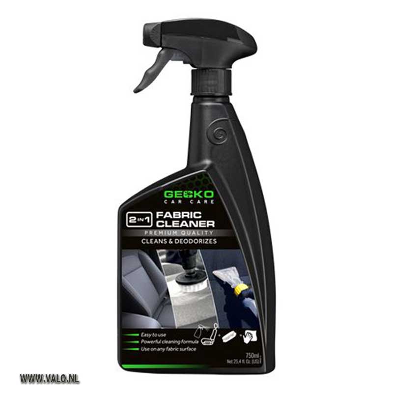 Gecko 2in1 Bekledingreiniger & Deodorizer 750ml.