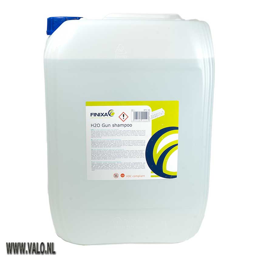 H²O gun shampoo 20 liter BTC 80 Finixa.