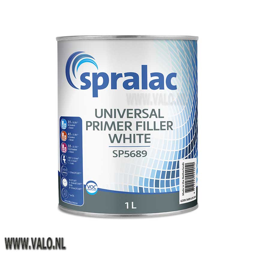Primer Filler Wit 1 Liter Spralac SP5689