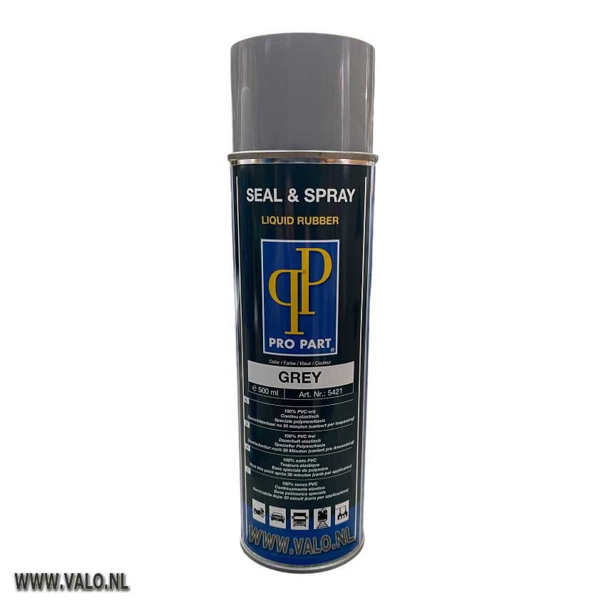 Seal & Spray Steenslagspray Grijs Spuitbus 500 ml.