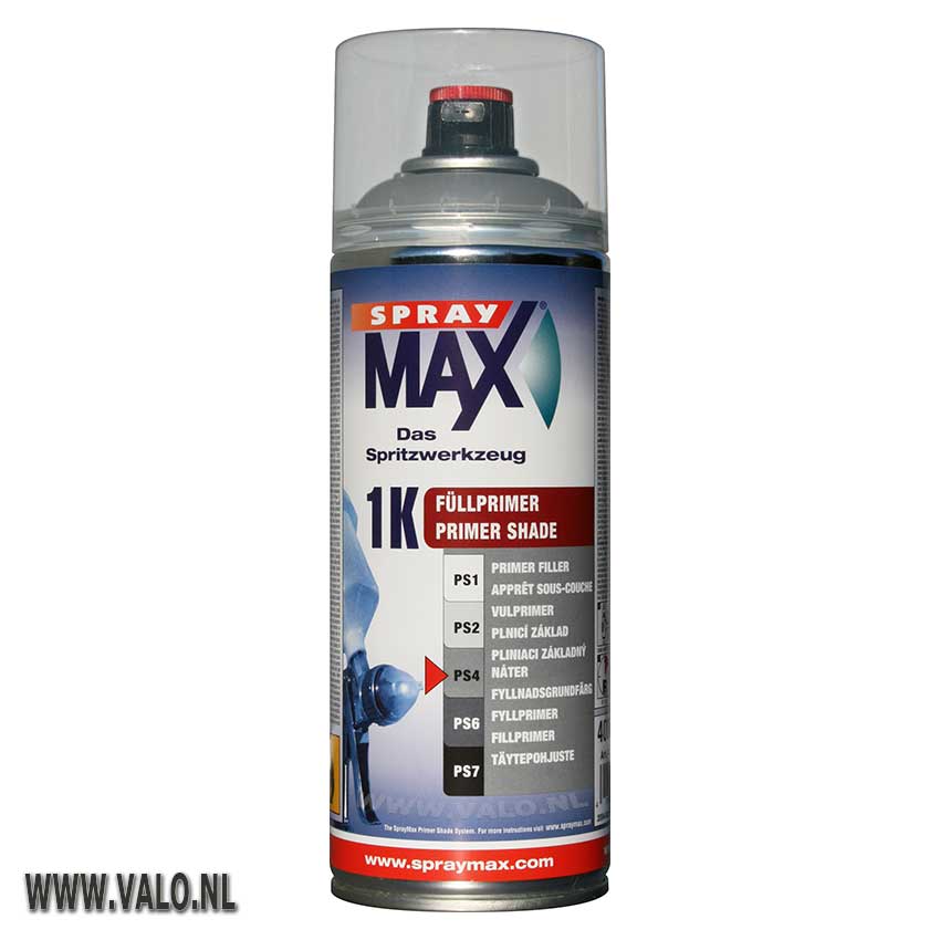 Spraymax 1K vulprimer Midden grijs