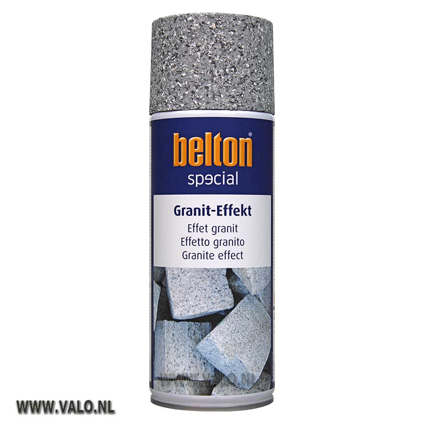 Spuitbus Graniet effect grijs, Belton 323351