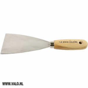 Afsteekmes 7cm verenstaal kort model