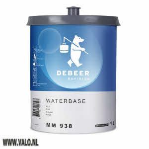 De Beer MM938 Waterbase 900+ Red 1 liter