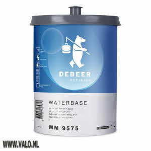 MM9575 Waterbase 900+ Metallic Bright Blue 1 Liter