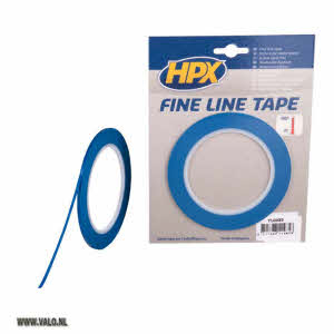 Fine line tape blauw 3 mm x 33 meter