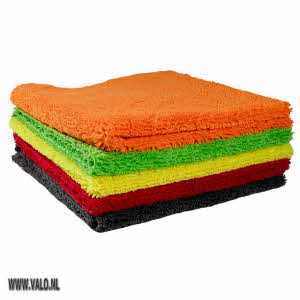 Gecko Pluche Doek Randloos 40 x 40 cm Pak van 5 stuks