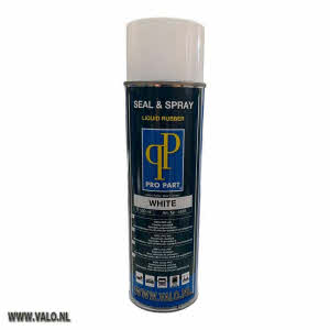 Seal & Spray Steenslagspray Wit Spuitbus 500 ml.