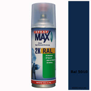 Spuitbus Spraymax 2K Ral 5010 Gentiaanblauw