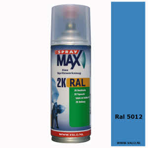 Spuitbus Spraymax 2K Ral 5012 Lichtblau
