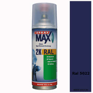 Spuitbus Spraymax 2K Ral 5022 Nachtblau