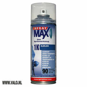 Spraymax 1K blanke lak hoogglans