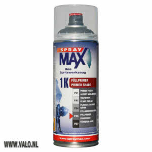 Spraymax 1K vulprimer Donker grijs