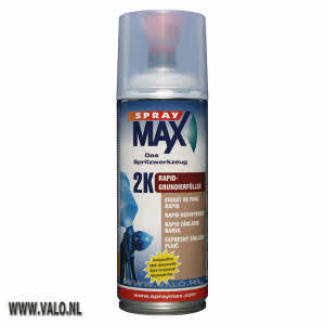 Spraymax 2K Rapid vulprimer grijs