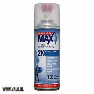 Spraymax 2K blanke lak mat 400 ml