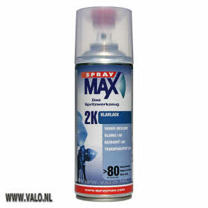 Spraymax 2K blanke lak hoogglans 400 ml