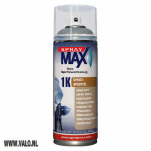 Spraymax 680016 1K spuitplamuur grijs