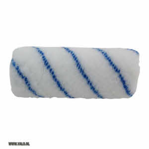 Verfroller-18cm-nylon-blauwe-streep
