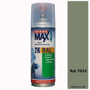 Spuitbus Spraymax 2K Ral 7033 Zementgrau